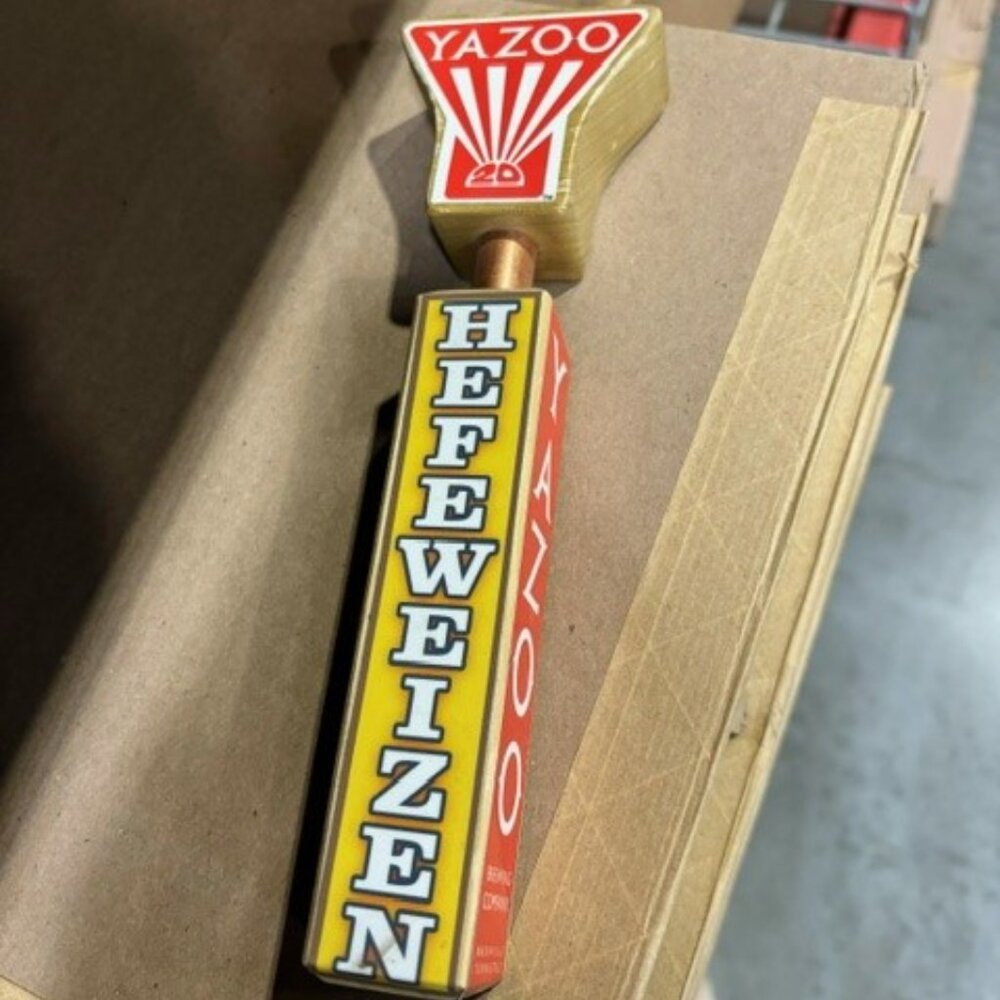 Yazoo Hefeweizen Tap Handle